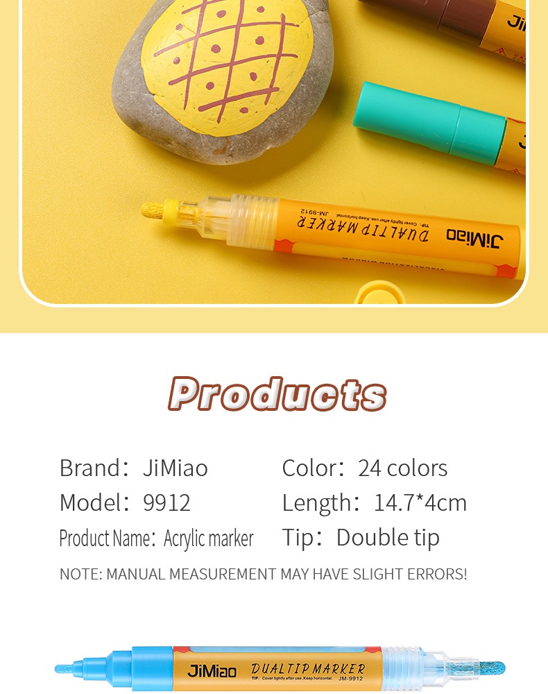 product information-Colorful Markers Set