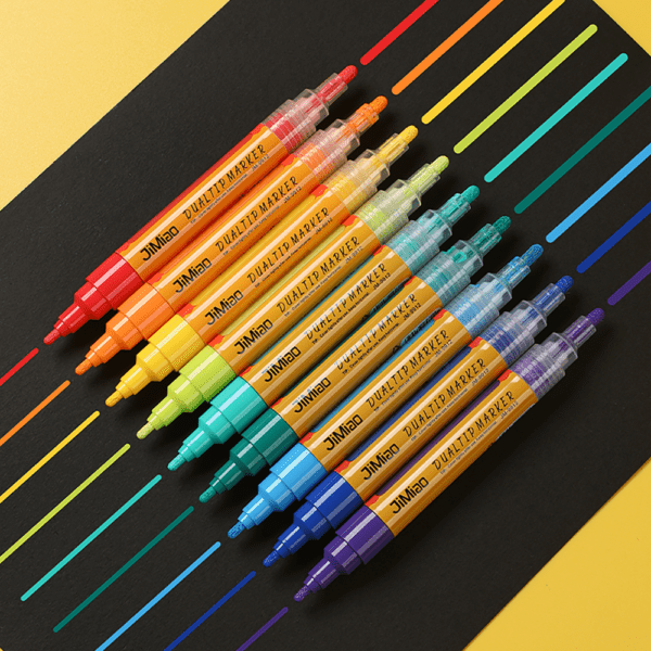 Colorful Markers Set