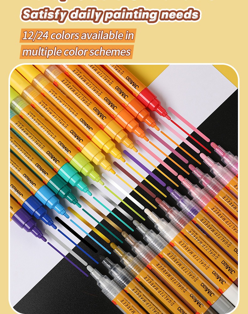 Colorful Markers Set