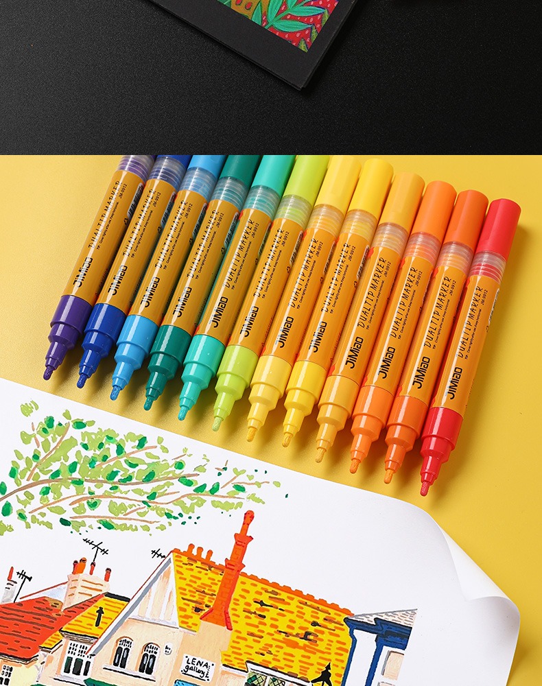 Colorful Markers Set