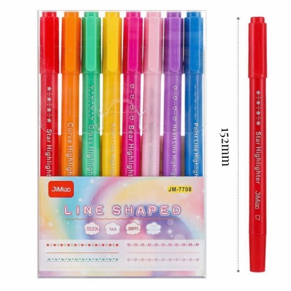 Curve Highlighter Markers Set