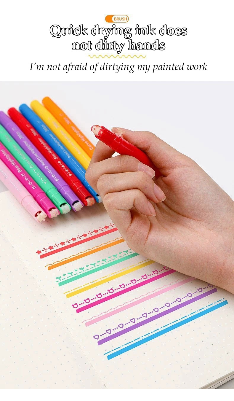 Curve Highlighter Markers Set