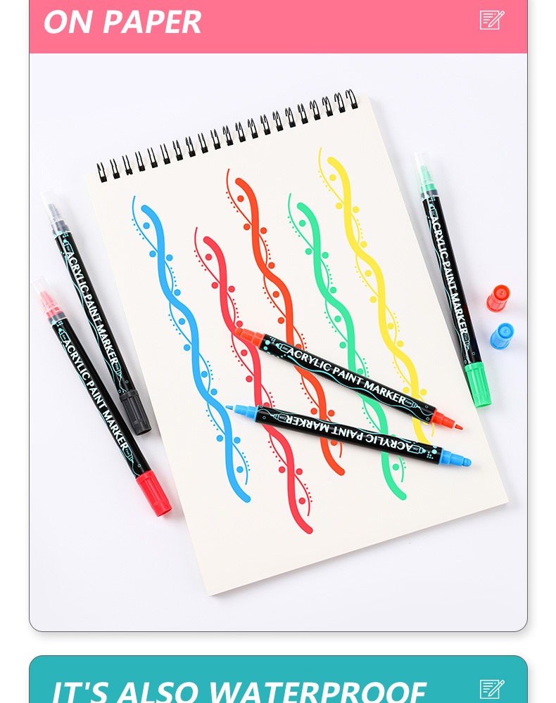 Colorful Markers Set