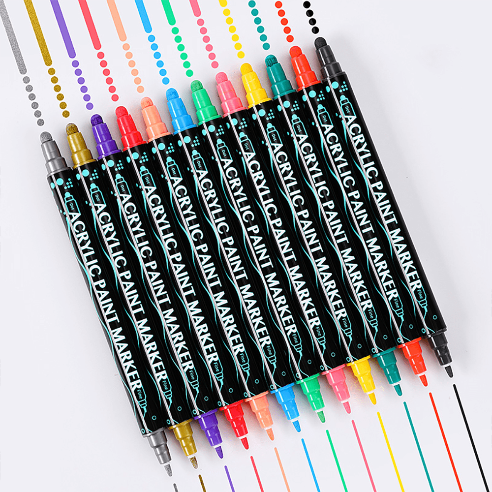 Colorful Markers Set