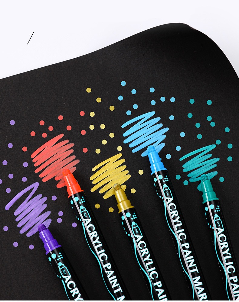 Colorful Markers Set