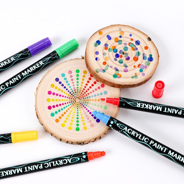 Colorful Markers Set