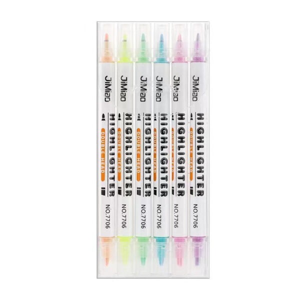 Double-Headed Colorful Markers Set