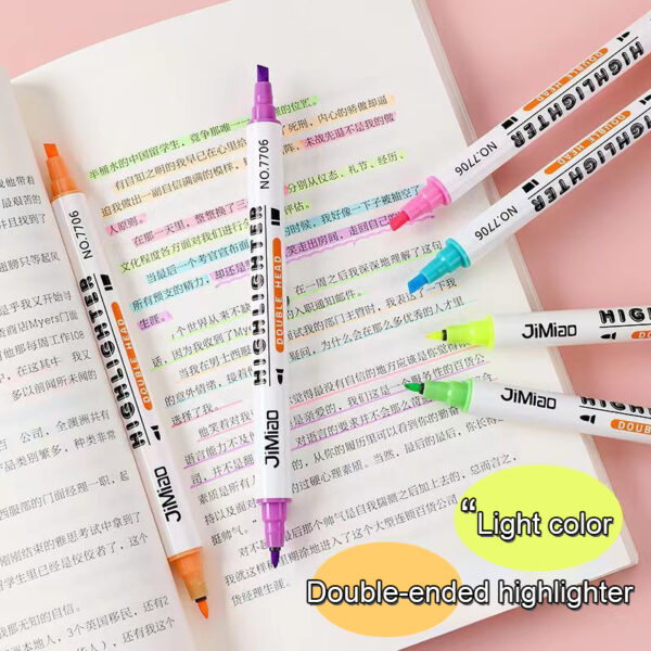 Double-Headed Colorful Markers Set