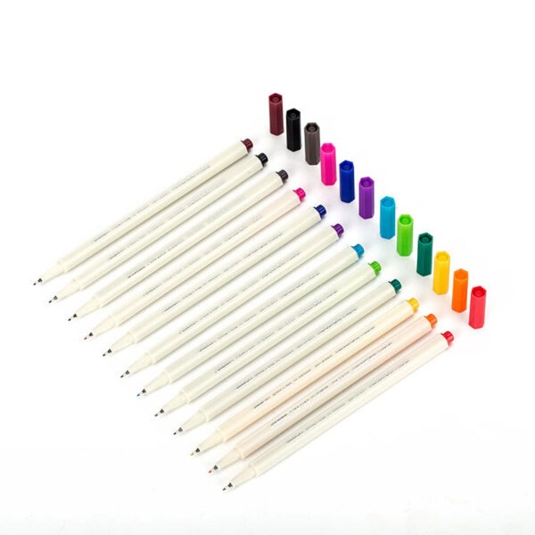 Needle Tip Acrylic Colorful Markers Set