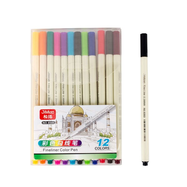 Needle Tip Acrylic Colorful Markers Set