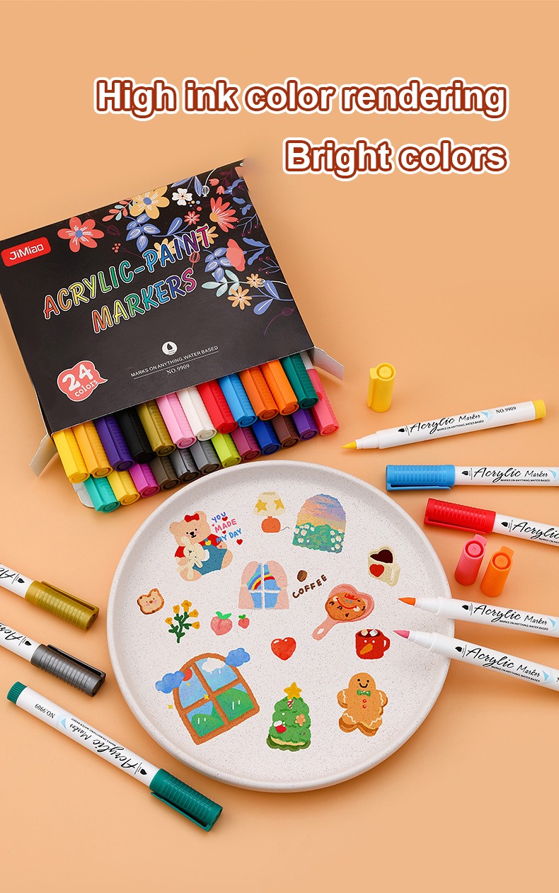 Colorful Markers Set