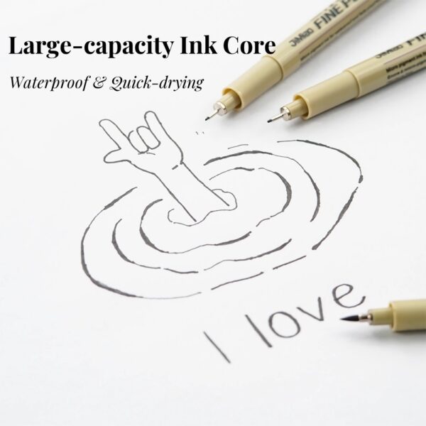 Waterproof Needle Pen for sketching