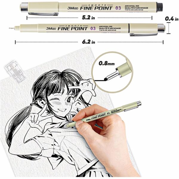 Waterproof Needle Pen for sketching