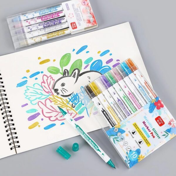 Colorful Markers Set